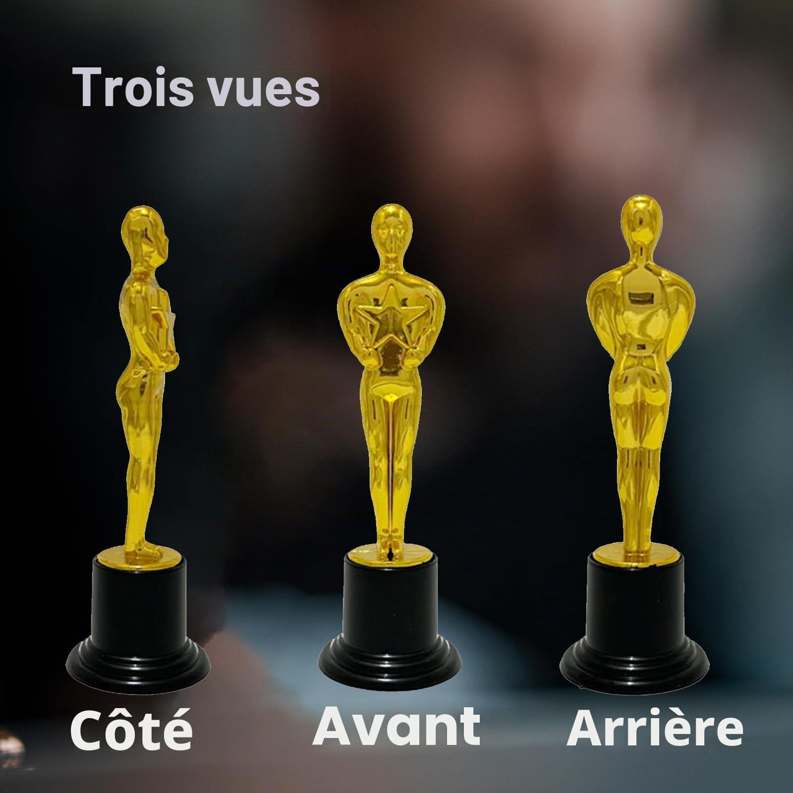 Trophée Football Personnalisable 12 Pièces pour Sports Awards