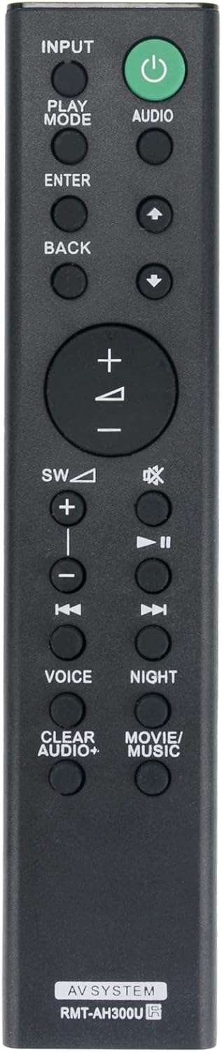 ALLIMITY RMT-AH300U Remote Control Replacement for Sony Soundbar HT-CT291 SA-CT290 HT-CT290 SA-CT291 HTCT291 SACT290 HTCT290 SACT291 - Image 3