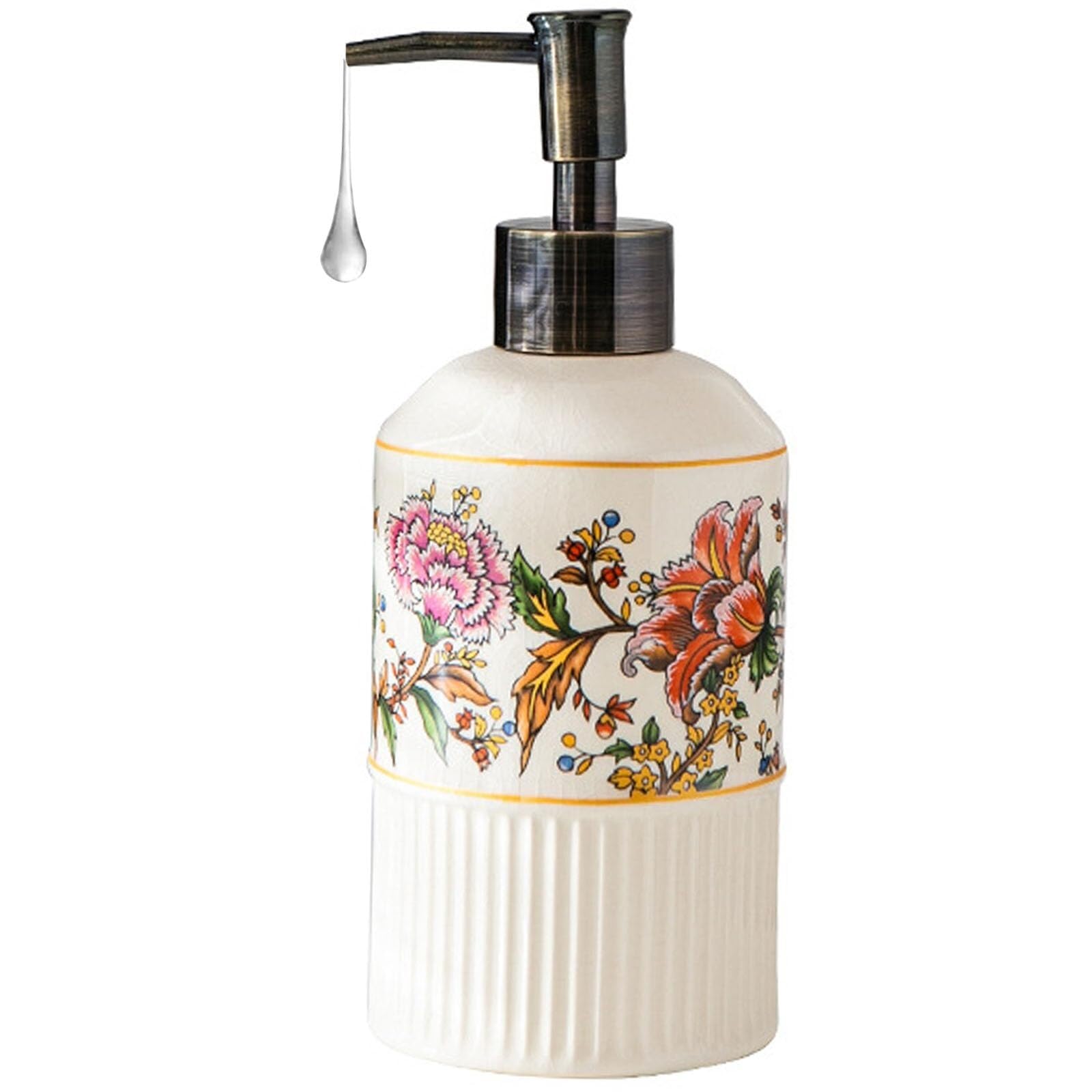 Yofab B Countertop Soap Dispenser For Athroom Refillable Hand Lotion Pump Ottle Vintage Athroom Decor