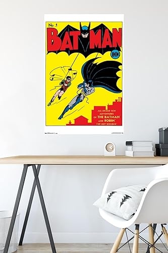 Miniatura 4 de Trends International DC Comics - Póster de pared de Batman con portada #1, 22.375 x 34 pulgadas, versión premium sin marco