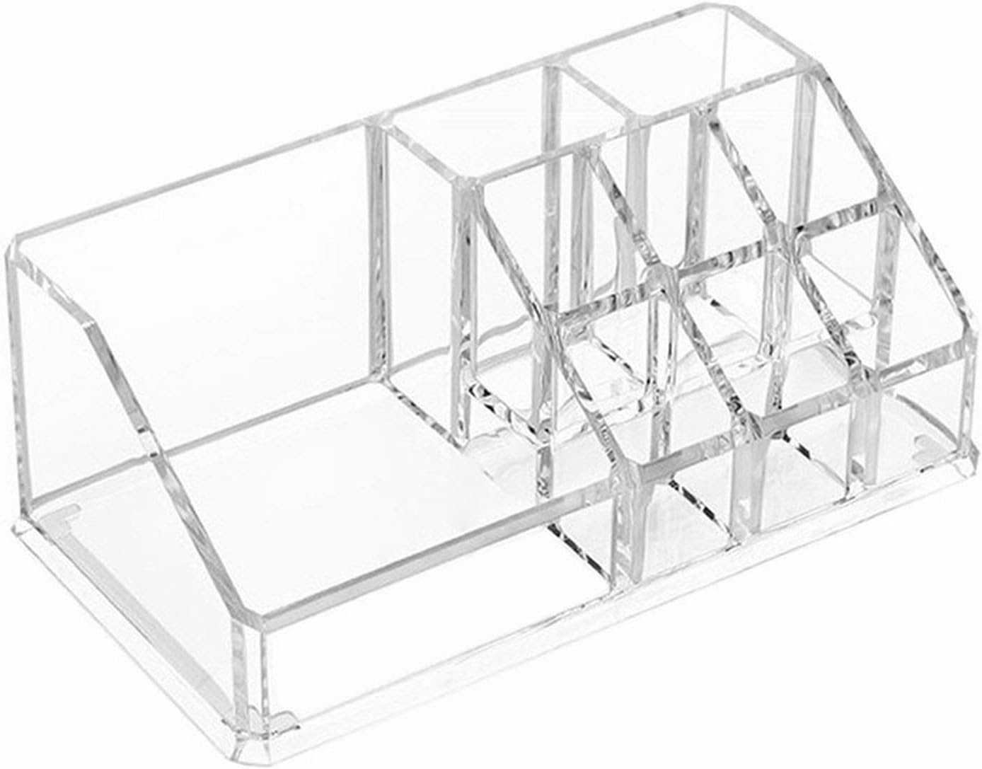 Makeup Organizer Countertop Plastic Cosmetic Display Cases Large Capacity Bathroom Countertop Organizer Skincare Organizers Makeup Holder Makeup Case Organizer for Countertop Vanity Dresser