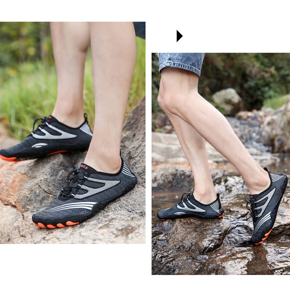 Calzado De Natación Para Hombre Y Mujer, Calzado Acuático De Secado Rápido Antideslizante, Calzado Transpirable Para Pies Descalzos, Ligero Y Antideslizante Para Piscina, Playa, Surf, Parque Acuático