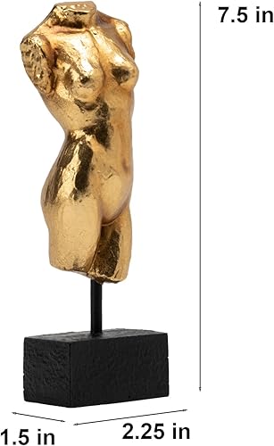 Vista 3 de Guichifun Esculturas para decoración del hogar, busto, estatua femenina, figura de resina, decoración moderna, escultura de arte para el hogar