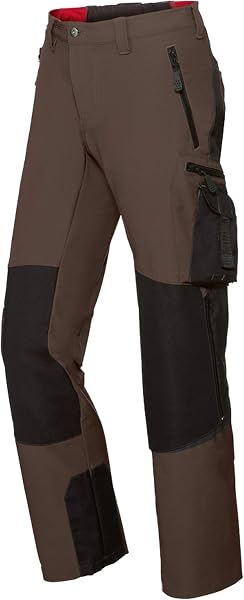 BP 1861-620-7332-56s Super-Stretch spodnie dla mężczyzn, smukły krój z wyższą talią na plecach, 250,00 g/m², mieszanka materiału ze stretchem, oliwkowy/czarny, 56s