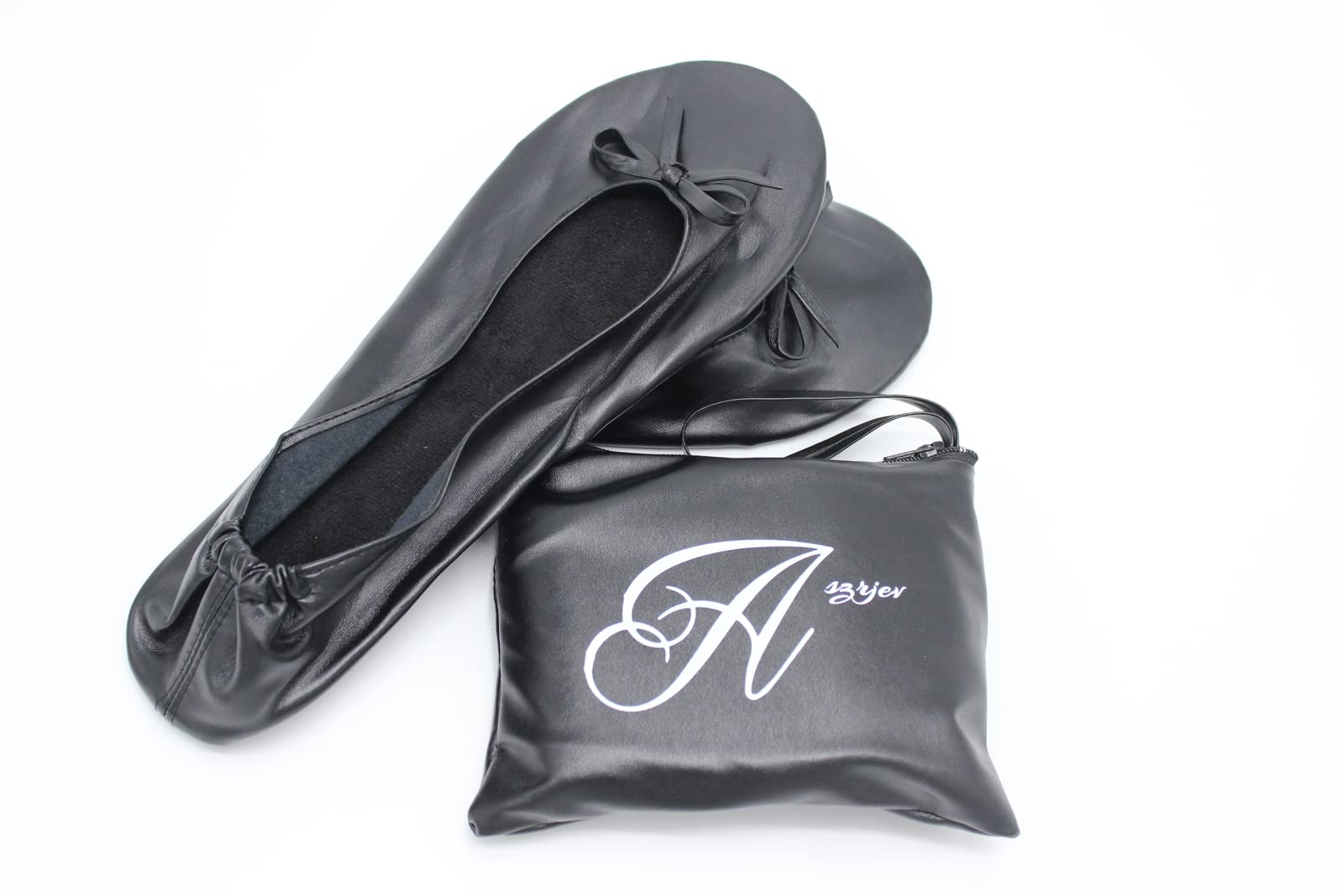 Ballerina Shoes Folding Flat Shoes Ladies Portable Foldable Flats