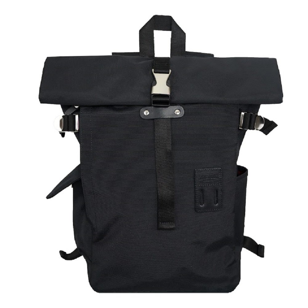 Urban Rolltop Backpack 2.0 (Black)