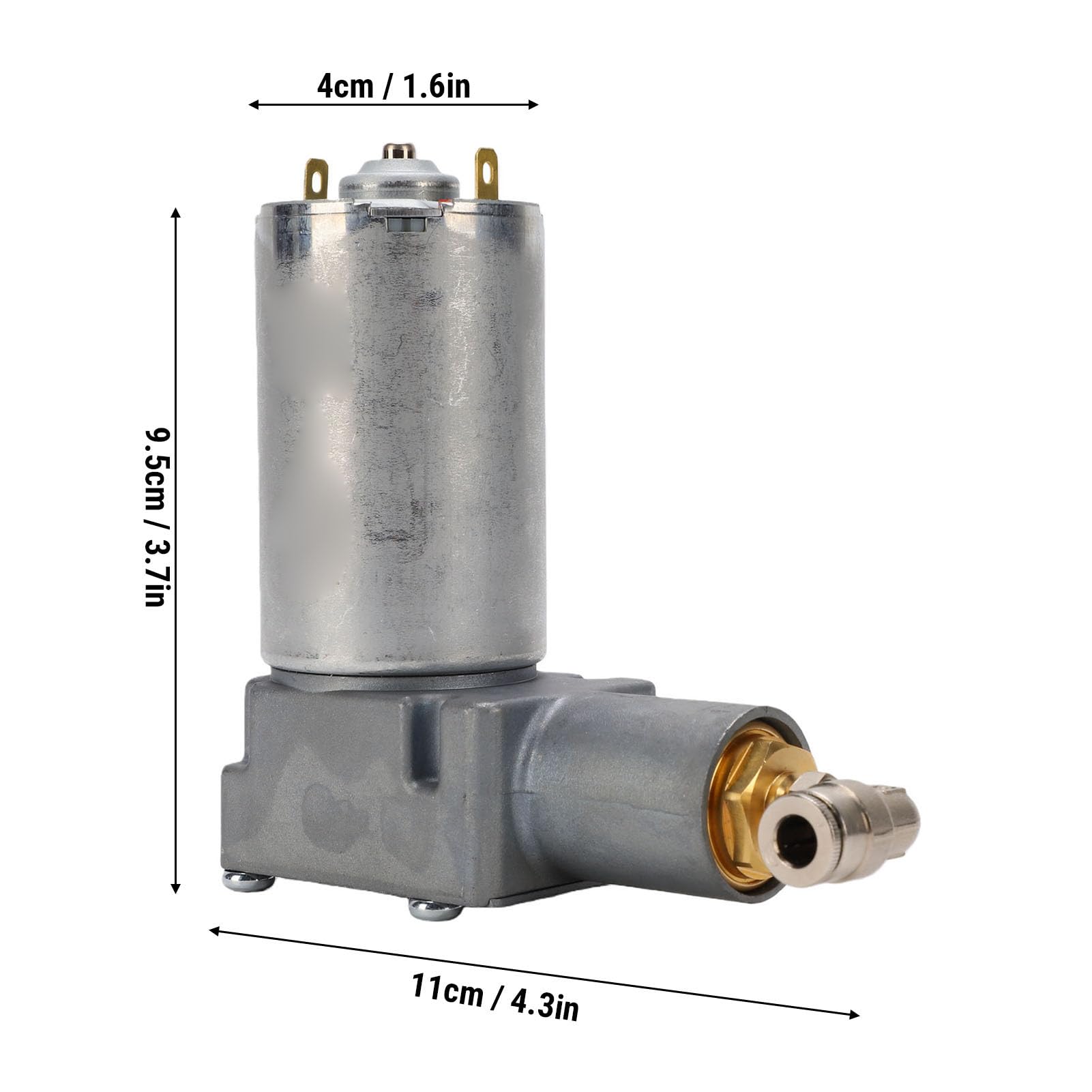 Tonysa Compresor de Aire de Asiento DC 12 V para Asiento del Conductor con Suspensión Neumática de Camión.Motor de 12 V .para Asientos de Conductor con Suspensión Neumática.Absorción Efectiva de