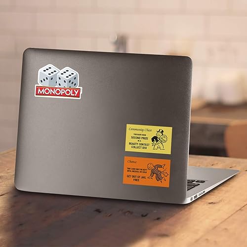 Miniatura 3 de Popfunk Pegatinas coleccionables de Monopoly Board Game Community Chest Chance