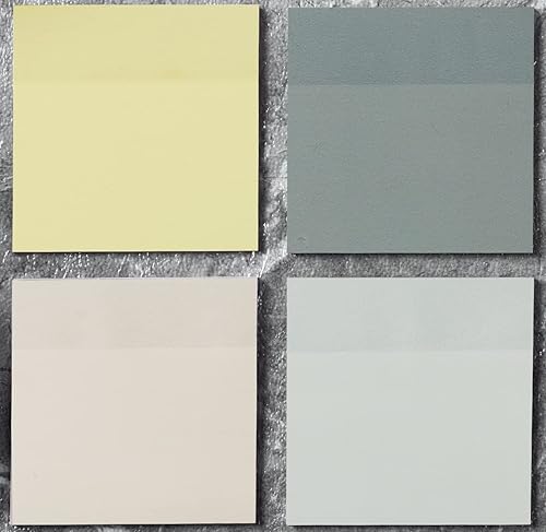 Miniatura 1 de BRYTEFY Bonitas notas adhesivas redondas transparentes, juego de 4 pestañas adhesivas transparentes circulares, banderas de página translúcidas para