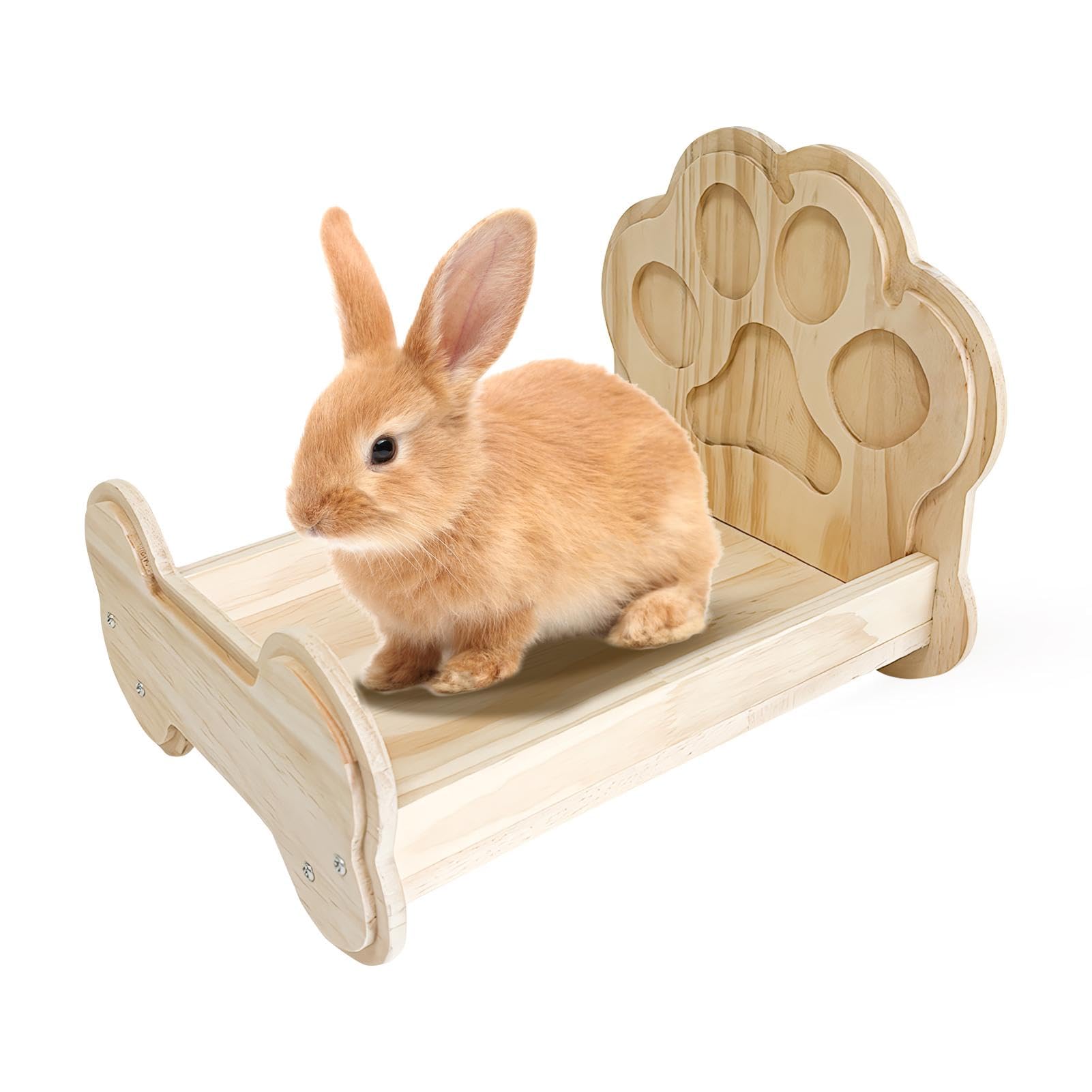 Lit de couchage pour chiot et rongeur amovible et facile à laver