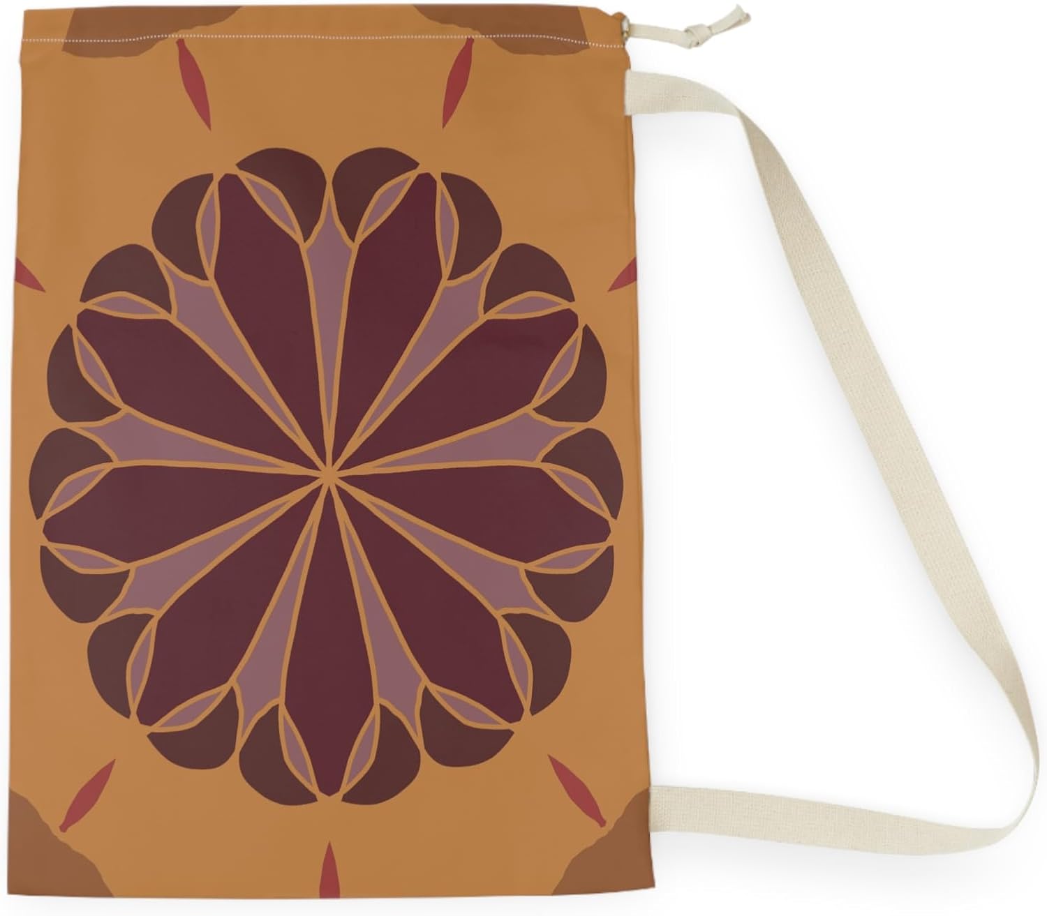 Boho Laundry Bag Chic Storage Solution Ethnic Decor Trendy College Students Organizer '7.rare.journey' Art by Mitzisniftis