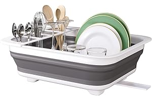 Amazing Collapsible Dish Drying Rack for RV Kitchen