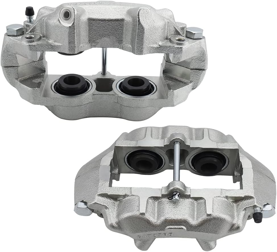 IRONTEK 187016 187017 Front Left & Right Side Disc Brake Caliper Fit for Chevrolet Corvette 1965-1982, Front Driver and Passenger Side Disc Brake Caliper Assembly