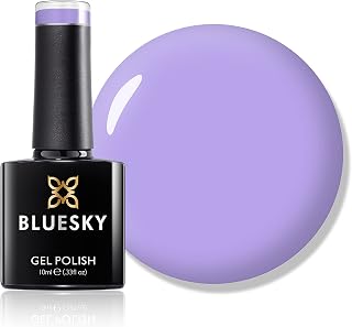 Bluesky Gel Nail Polish, SS22, Spring 2022, Nothing's Wrong SS2206, Lilac Purple, Long Lasting, Chip Resistant, 10ml (Requires Drying Under UV or LED Lamp)