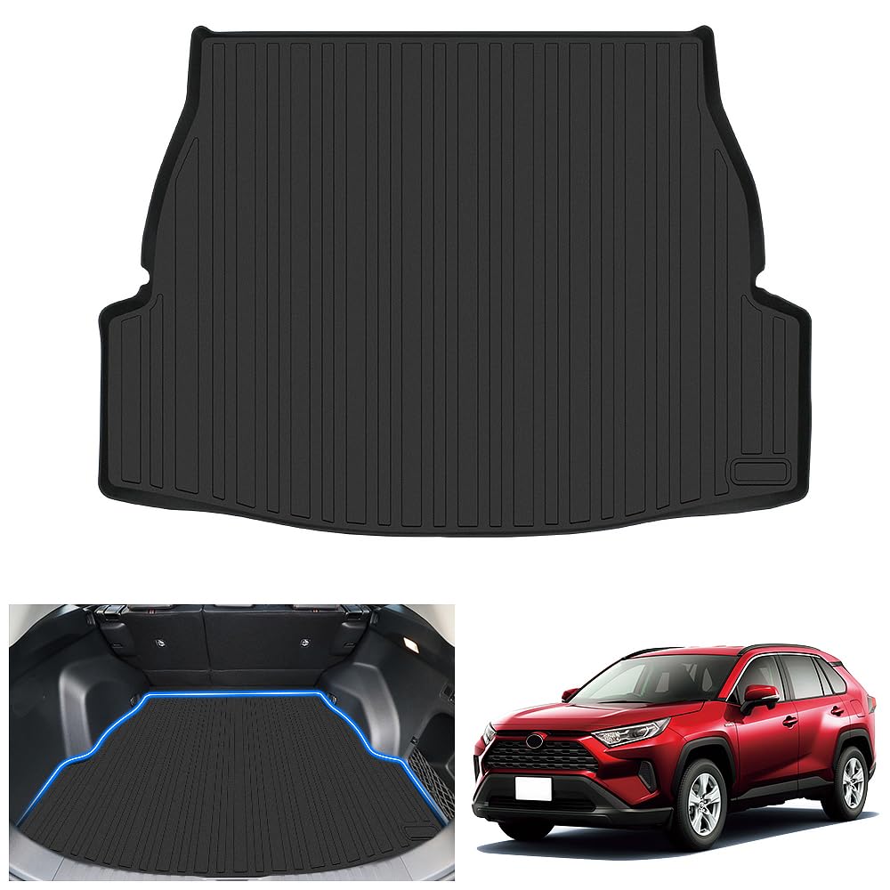 Amazon.co.jp: RAV4 50系 専用 ラゲッジマット RAV4 車種専用設計 3D
