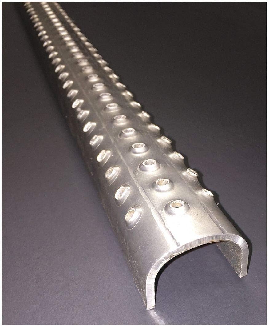 Anti-Slip Ladder Rung, 50 in. L, 8 Gauge