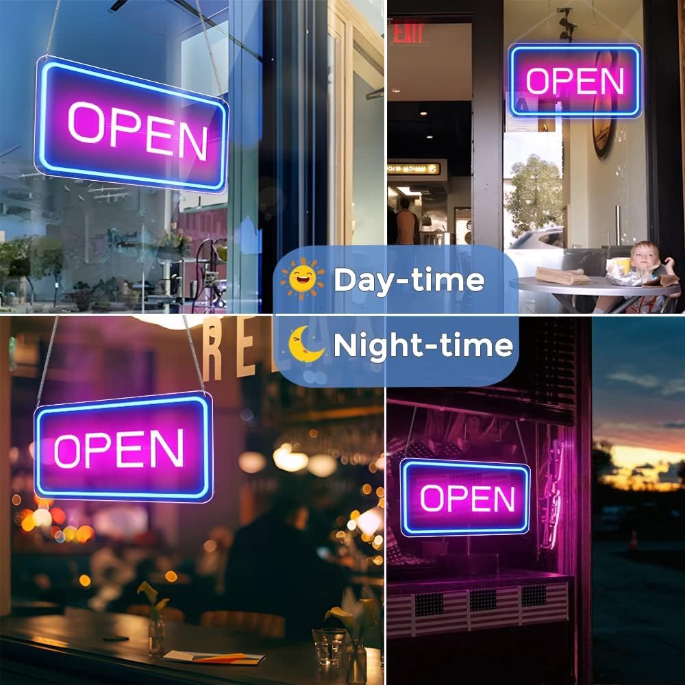 LightingWill LED Neon Open Sign - Image 2