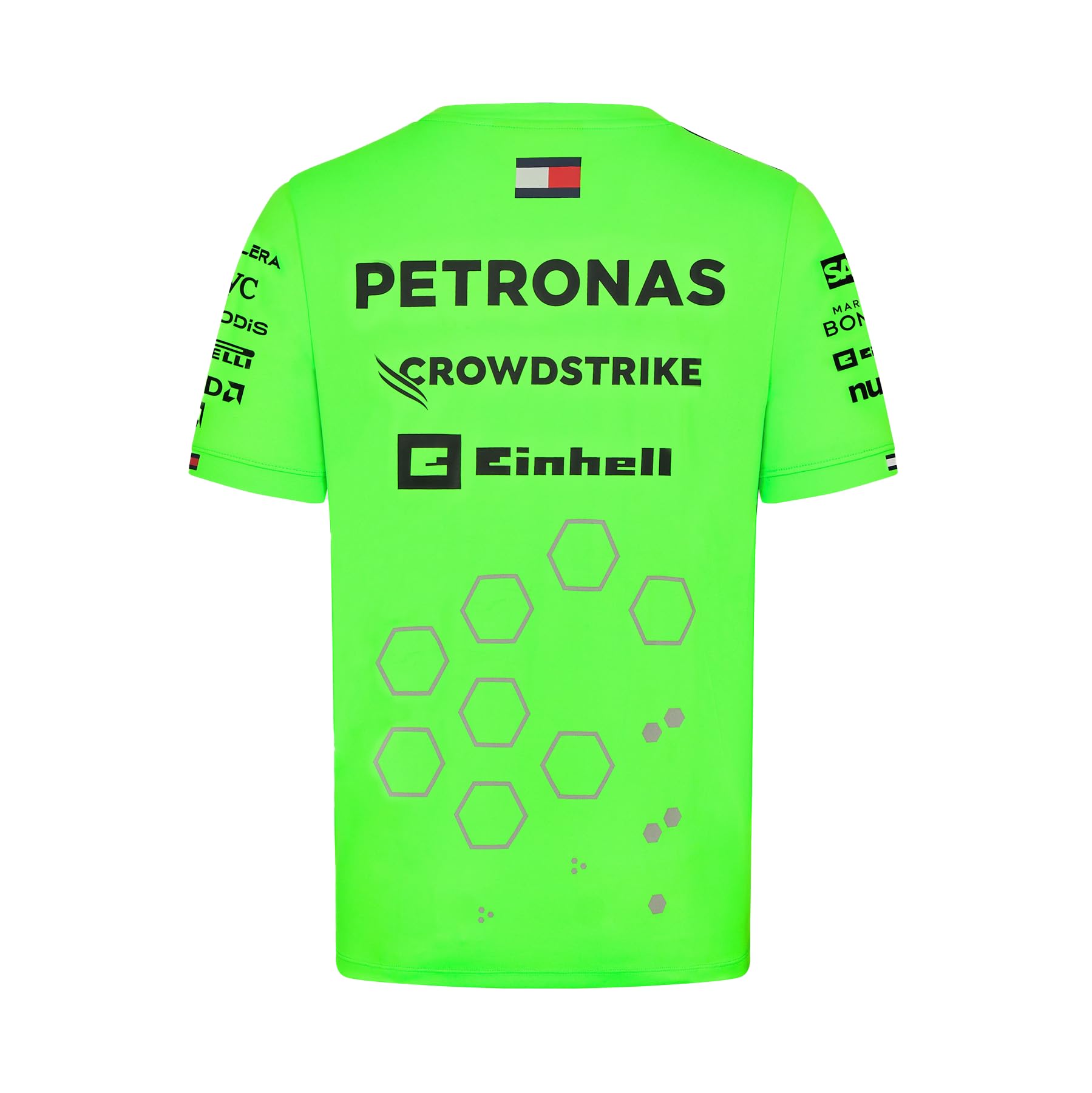 Mercedes AMG Petronas Camiseta F1 Setup para Hombre 2024 - Verde - Tamaño: L