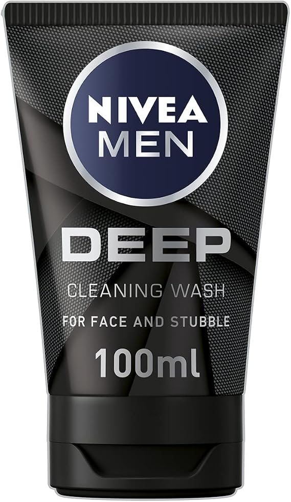 NIVEA Men Deep Dimension Yüz ve Sakal Temizleme Jeli