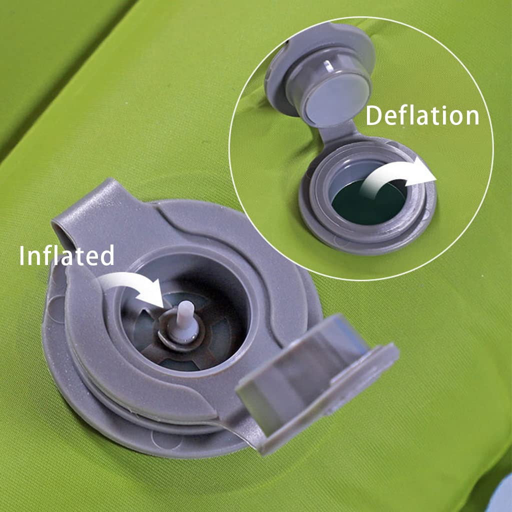 Colchoneta hinchable autoinflable, colchoneta de empalme, cama hinchable para playa, camping