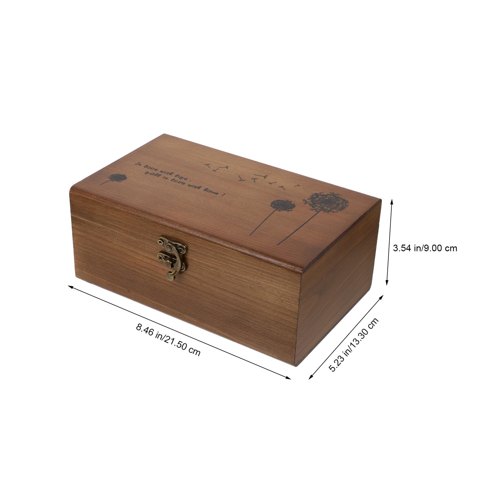 Kit de Costura Portátil Hogar Caja de Madera Marrón, Herramientas de Acero Inoxidable y Algodón para Manualidades DIY Prácticas