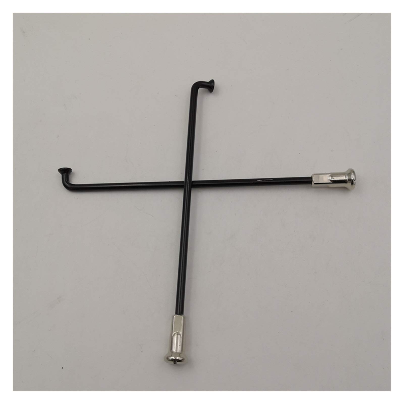 Fahrradspeichen,Fahrrad Speichen,Speichen 8 Gauge Durchmesser 4.0mm Schwarz Farbe Motorradspeichen Material 304 Edelstahl Rundkörper Motobike Radteile Nadeln