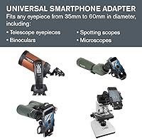 Vista 5 de Celestron Paquete de adaptador de ocular y smartphone