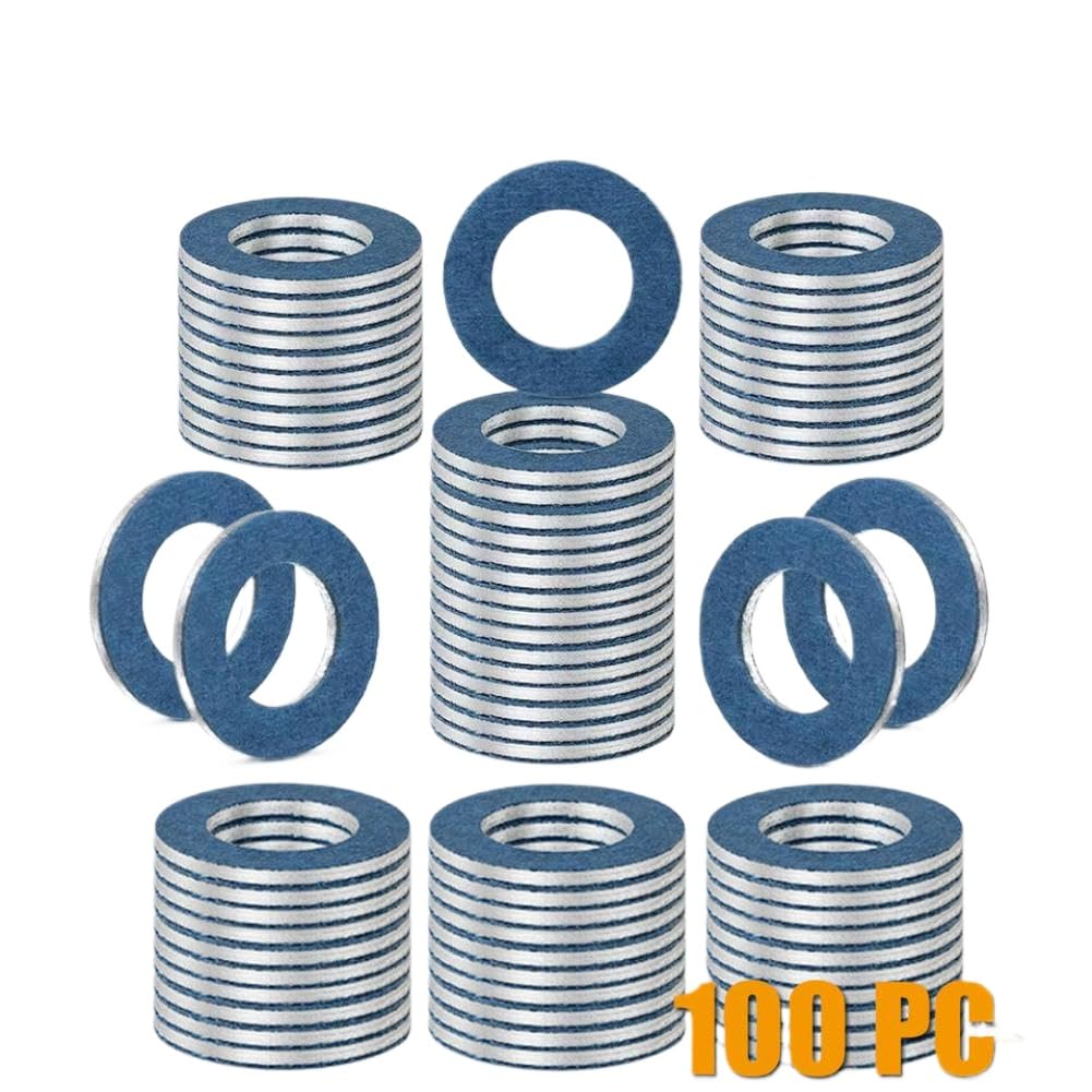Joints de bouchon de vidange d'huile, 100 pièces, 90430 – 12031 9043012031, rondelle, trou de 12mm, Compatible avec IS300 IS250
