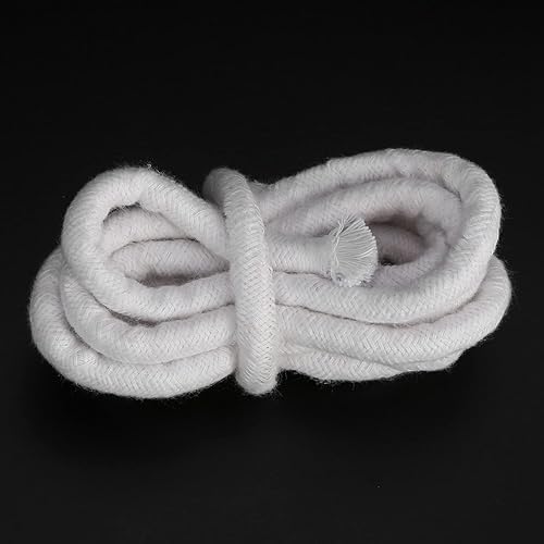 Miniatura 8 de Fydun 2 Pack Candle Wicks Good Oil Absorption Cotton Candle Wicks for DIY Oil Lamps 2.6Mm Wide Range of Uses (10mm)