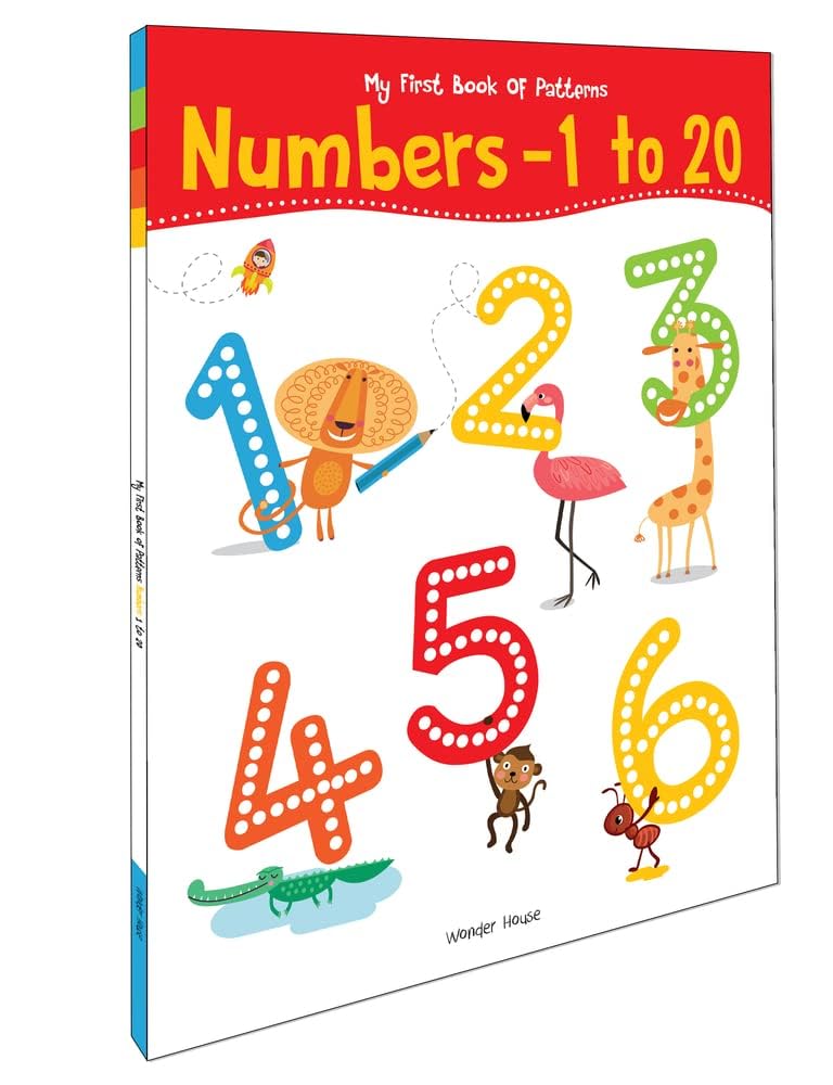 My First Book OF Patterns Numbers 1 to 20: Write and Practice Patterns and Numbers 1 to 20