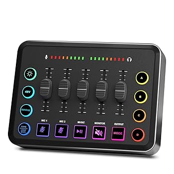 Amazon.co.jp: BONKYO F9 ゲーミングオーディオミキサー