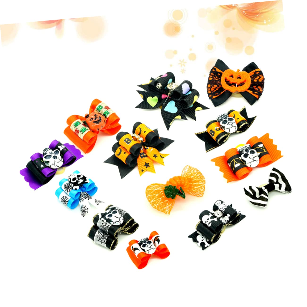 BESPORTBLE 72 Fermagli per per Animali Domestici Halloween Cane per Fermagli per per Fermaglio per Forcina per