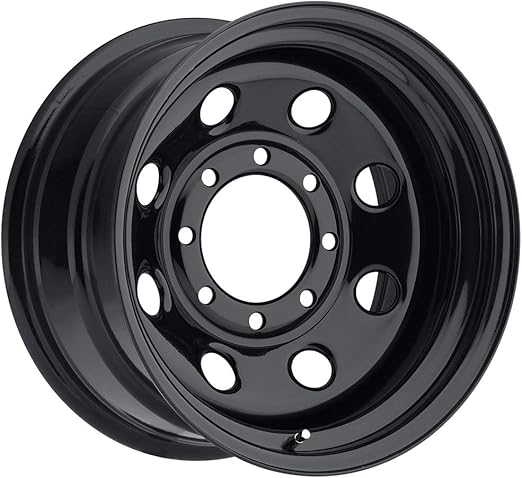 VISION 16" Inch 5x139.7 Wheel Rim Soft 8 85H 16x7 +0mm Gloss Black