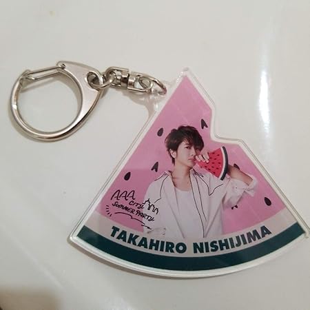 Amazon a 西島隆弘 Summer Party サマパ アクリルキーホルダー スイカ ライブ グッズ Nissy アイドル 芸能人グッズ 通販