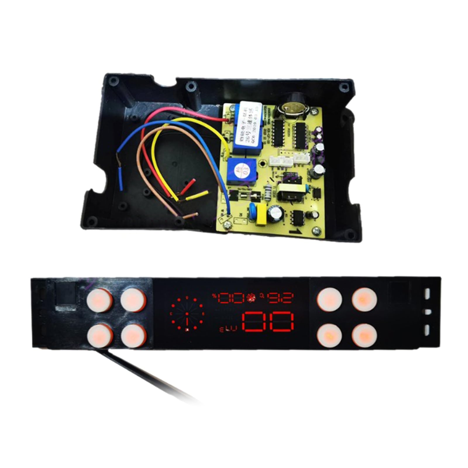 YROHGKPN Kitchen Exhaust Fan Circuit Mainboard Accessory Ranges Hood Component Switchs Board PCBA Texture for Easy Installation Kitchen Exhaust Fan Accessories