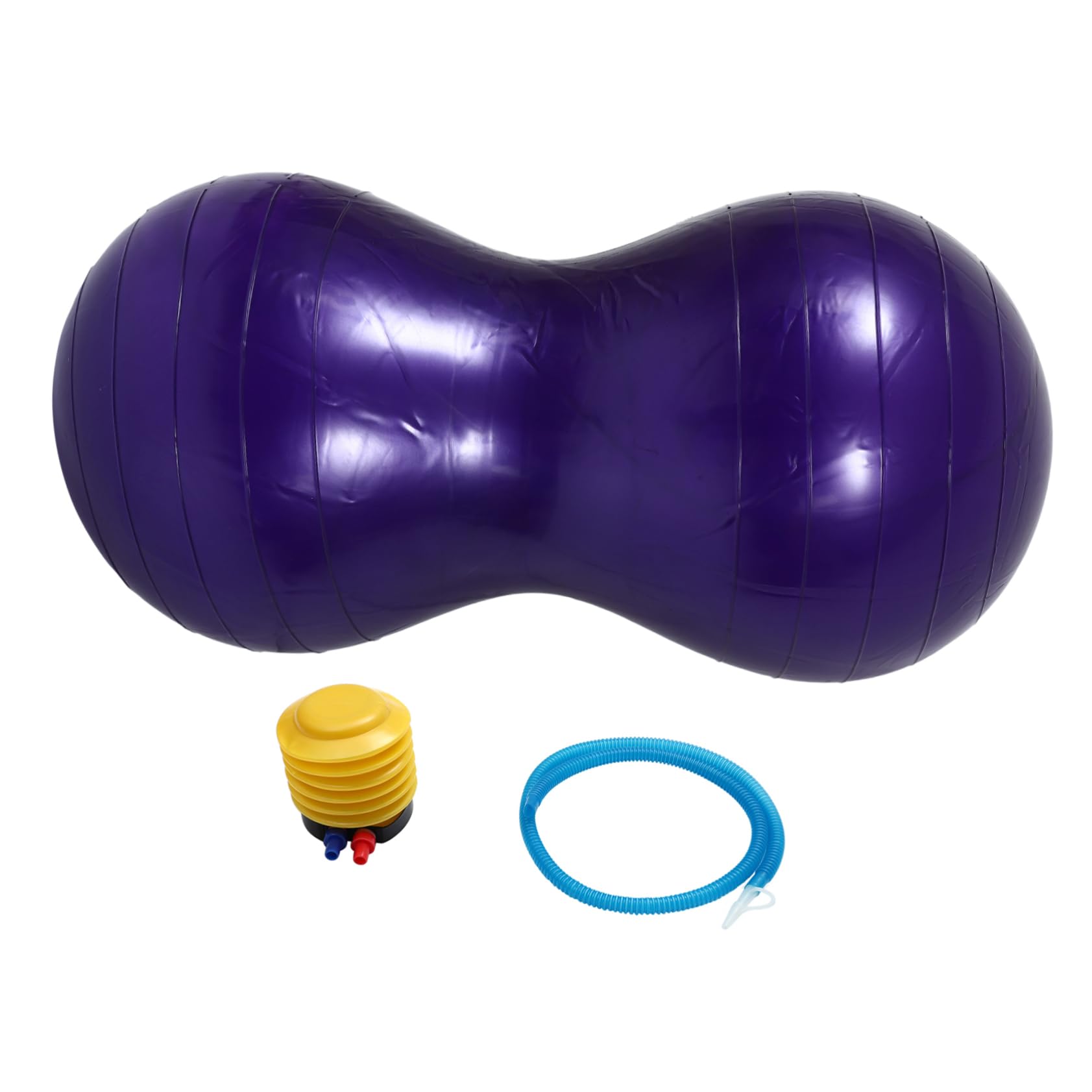 BESTonZON Bola de Yoga Antiburst de Forma Entrenador de y Estabilidad para Ejercicio Casa y Gimnasio Material de PVC Resistente y Antideflagrante