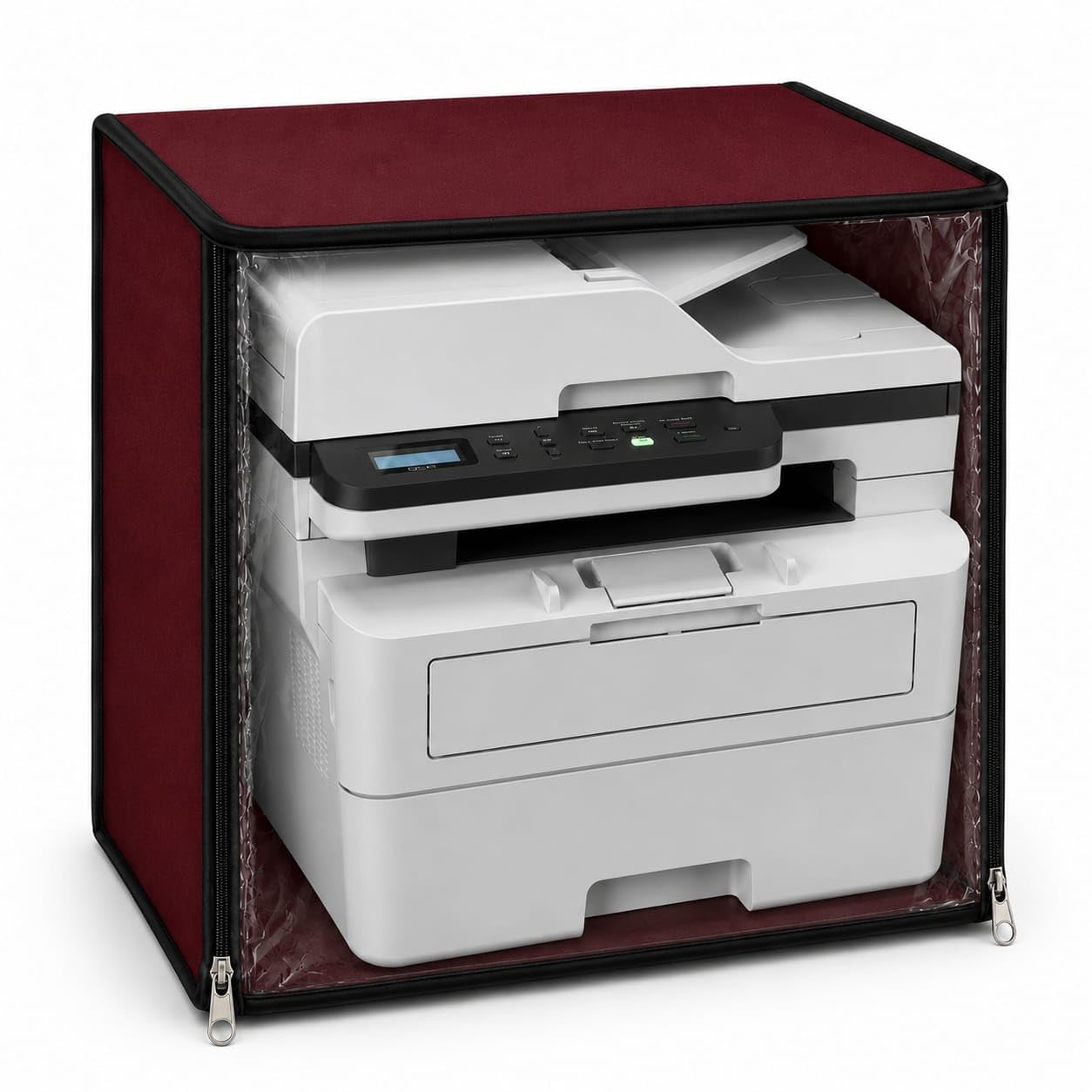 JMT Printer Cover Suitable for Brother DCP B7640DWB Printer(Solid Maroon)-picture-17