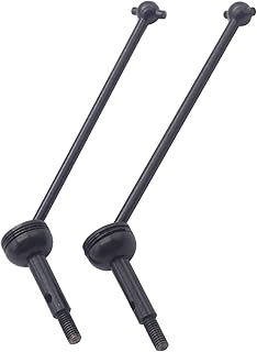 2Pcs ShareGoo Metal RC CVD Drive Shafts Dogbone Joint Compatible with WLtoys 144001 1/14 RC Car Upgrade Parts