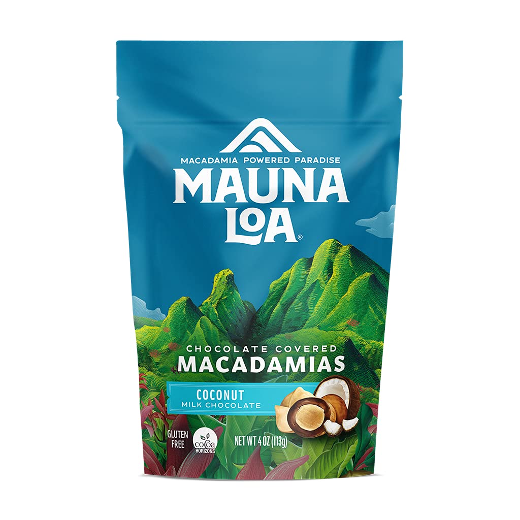 Mauna Loa Premium Hawaiian Chocolate Covered Macadamia Nuts