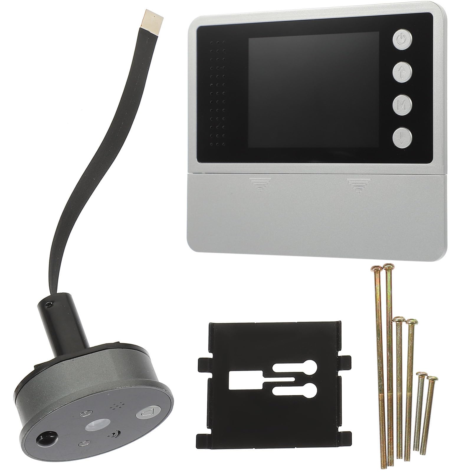 Mirilla digital de 2,8 pulgadas con pantalla LCD y visión nocturna para seguridad en casa