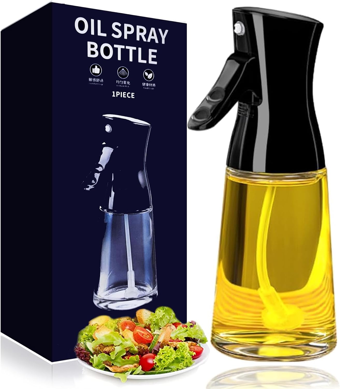 Shiadarix Oil Sprayer for Cooking, Olive Oil Sprayer, Oil Sprayer for