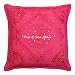 Stylo Culture Cuscino Indiano Copre Il Filo di Seta Specchio Ricamo Cotone Etnico Cuscino Cuscino Rosa 16 x 16 Cuscino Copertura