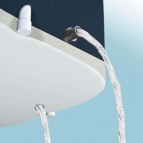 Miniatura 4 de Bañera portátil plegable para adultos, bañera plegable independiente con almohada y asiento inflables, baño de hielo, bañera de hidromasaje para el