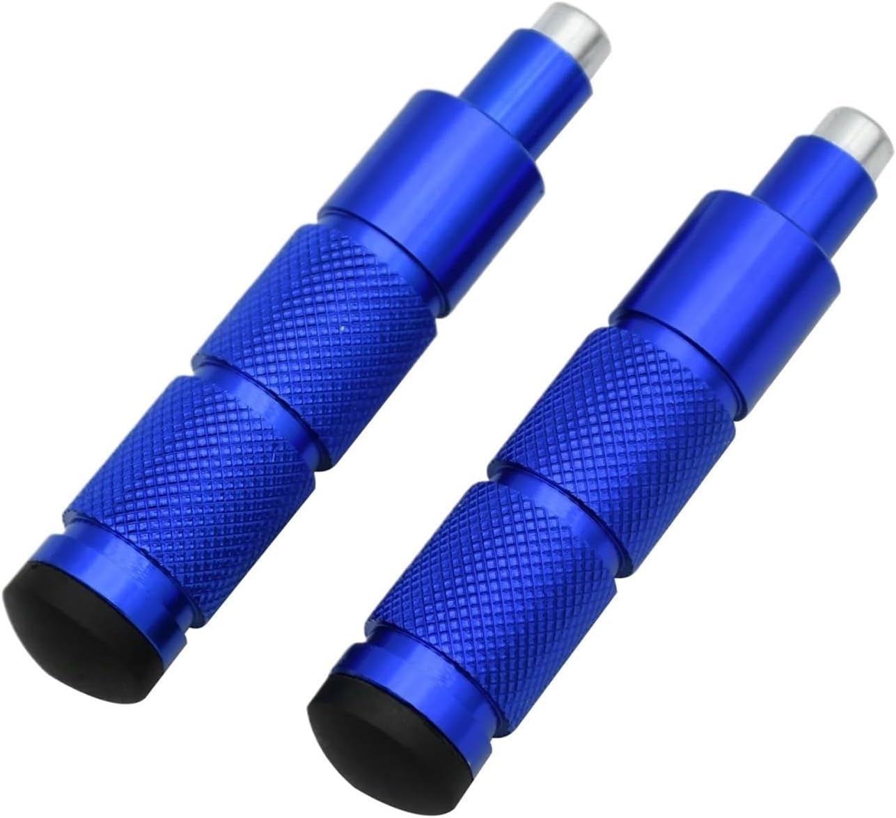 Motorcycle Bike ATV Scooter Bike M8 Aluminum Footrests Floor Boards Pedals Fit For K-tm Fit For Suzuki Fit For Kawasaki Universal(Gold)