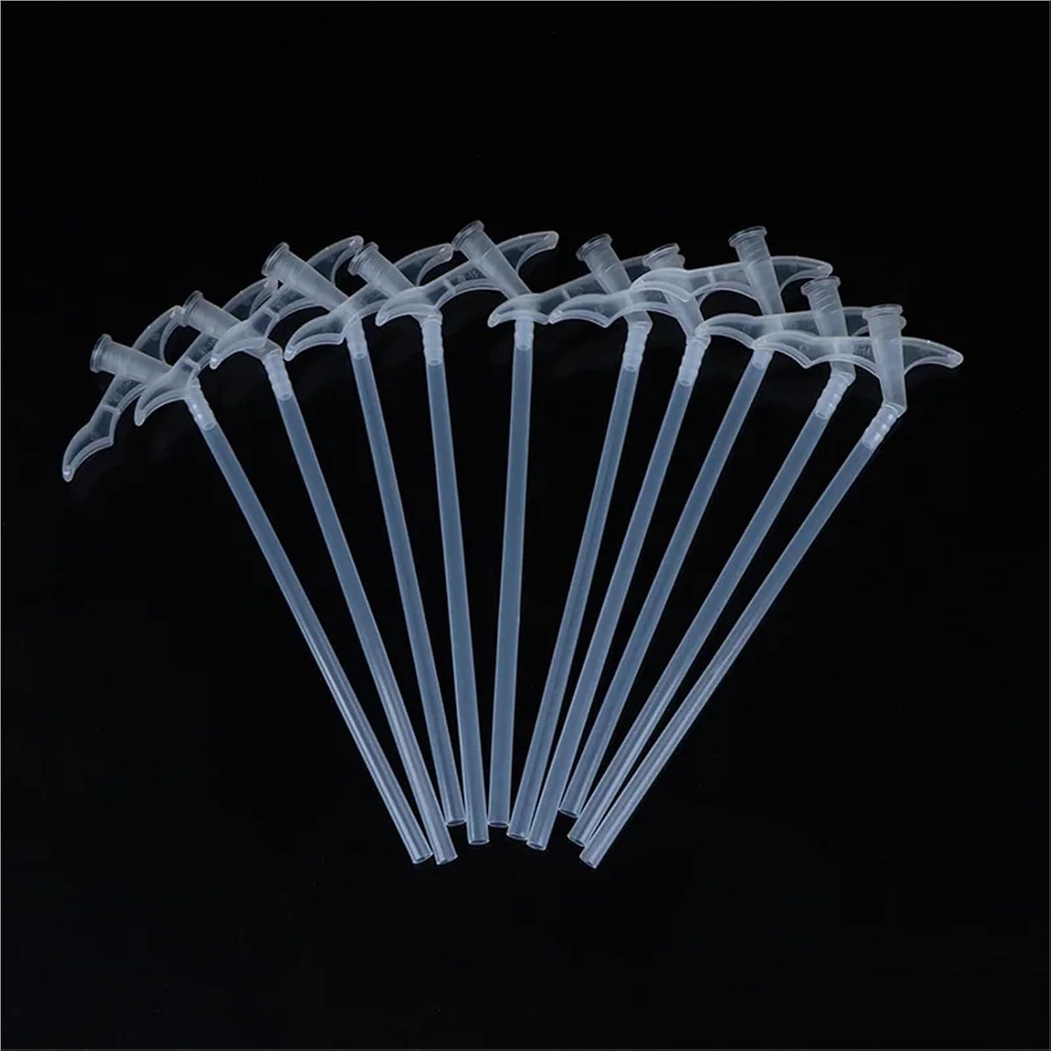 Spray Foam Nozzle 80pcs Spray Foam Tubes Nozzle Filling Polyurethane Glue Gun Connection Tube Replacement DIY Insulating(ColorB)