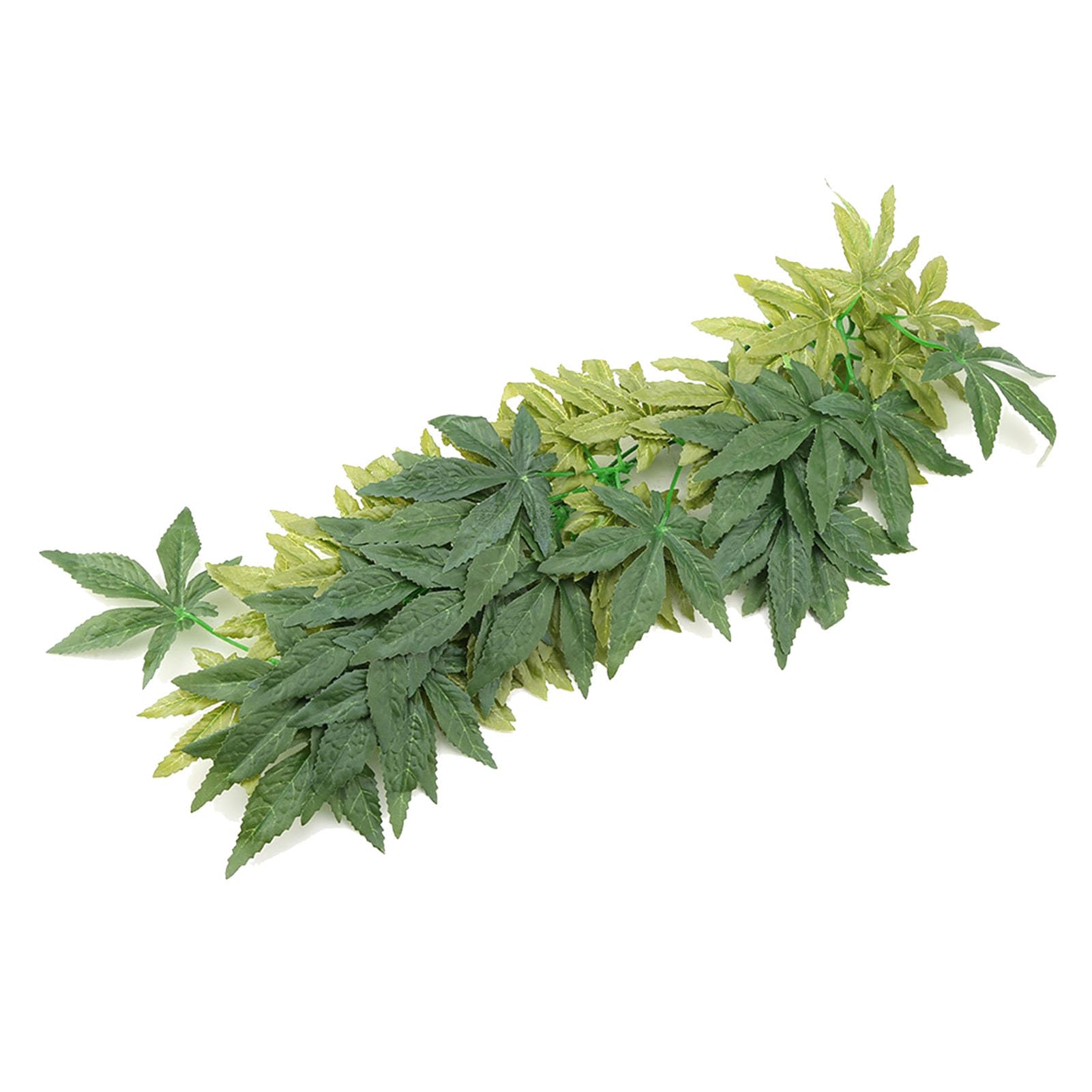 Tnfeeon Piante Acquatiche Artificiali con Ventosa per Acquario, Decorazioni per Piante in Plastica per Acquario Decorazioni per Terrari per (20 pollici 50 cm)