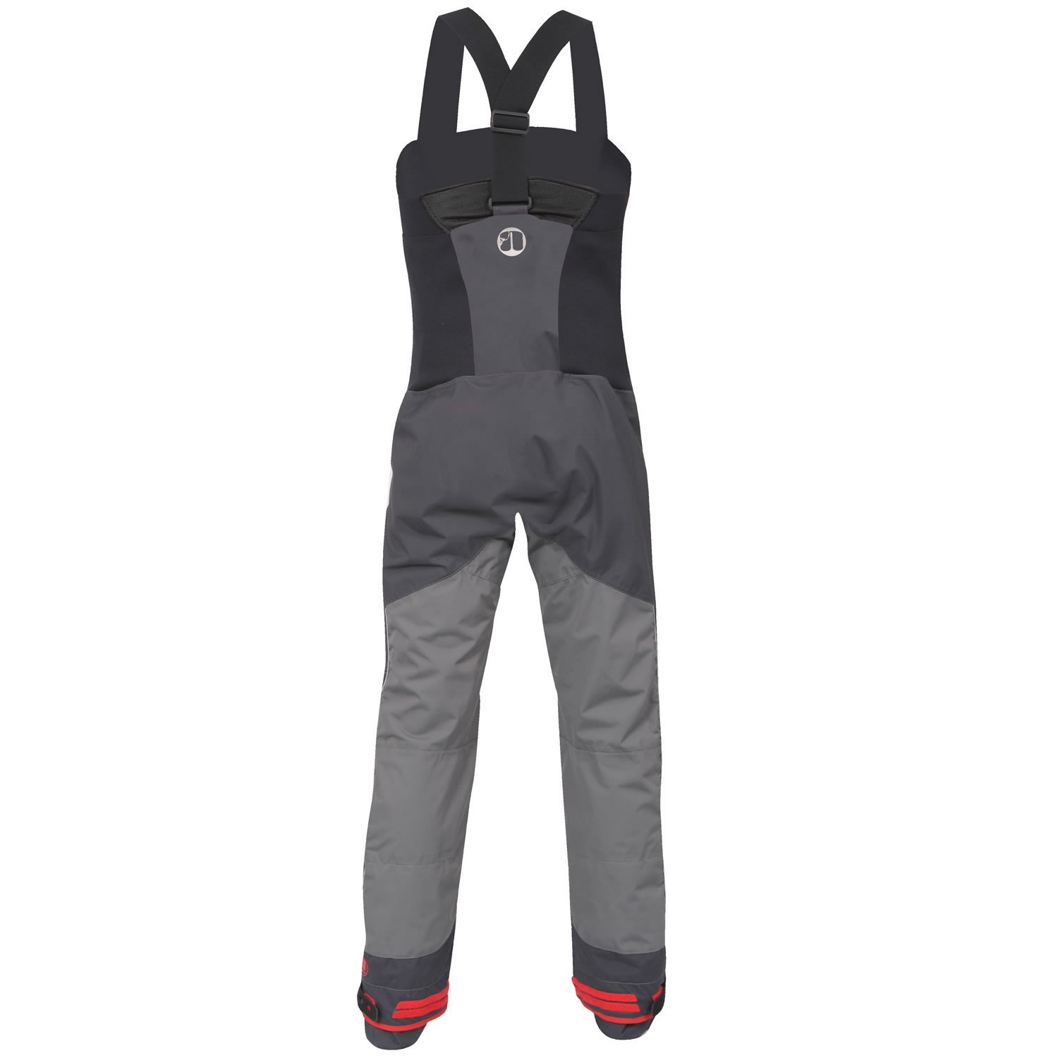 Nookie Pro Lätzchen- Dry einfacher Taille - Grau Schwarz - Leicht dehnbar, atmungsaktiv, wasserdicht, sprühfest