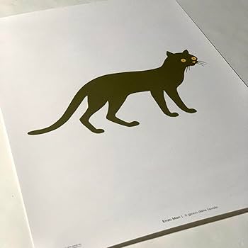 Amazon.co.jp: エンツォ マリ 猫 アートポスター イタリア : おもちゃ