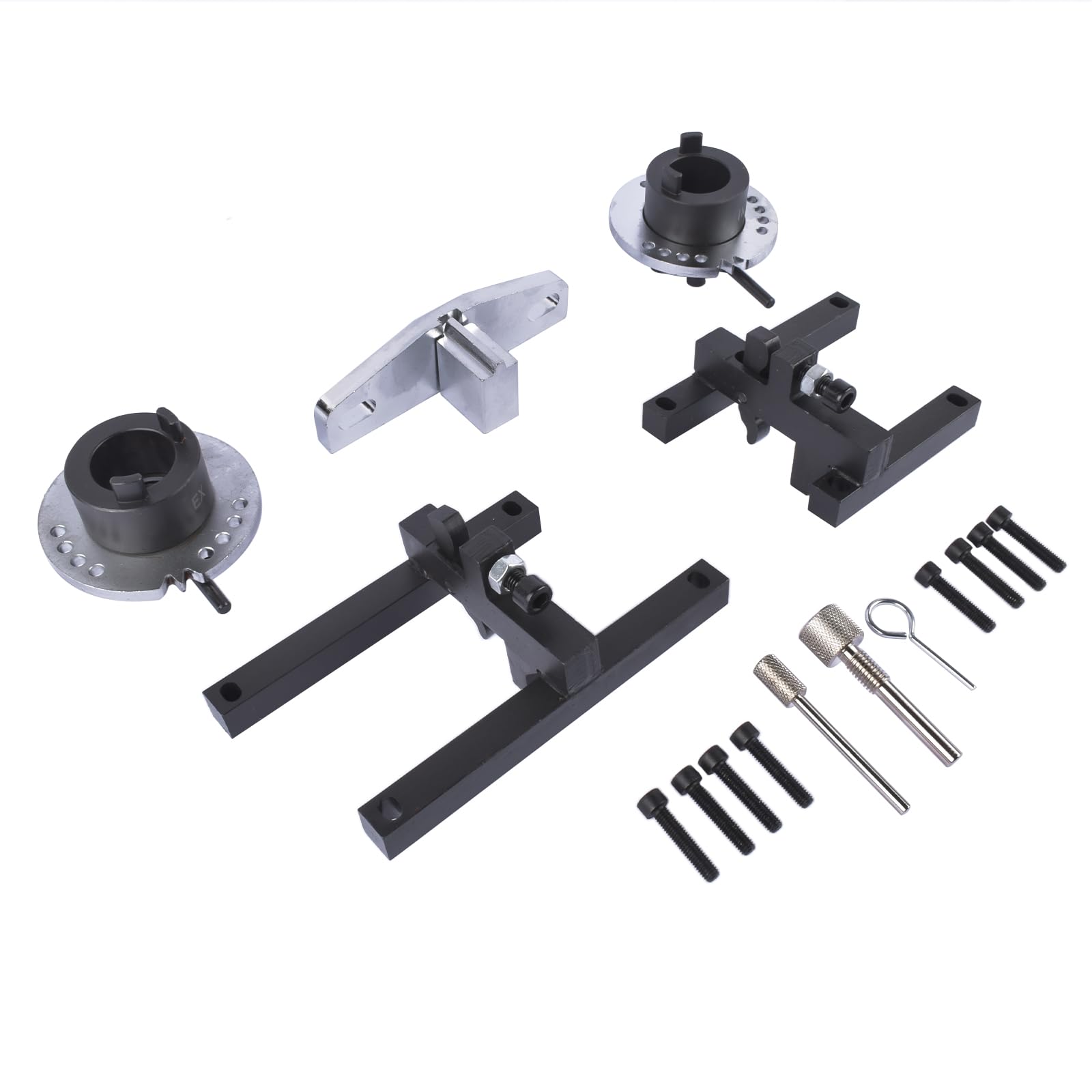 Bisenya Kit Messa in Fase del Motore bloccaggio, Strumenti per allineamento Albero a camme Compatibile con FO-rd Fie-Sta 1.0 ECOBOOST SCTi