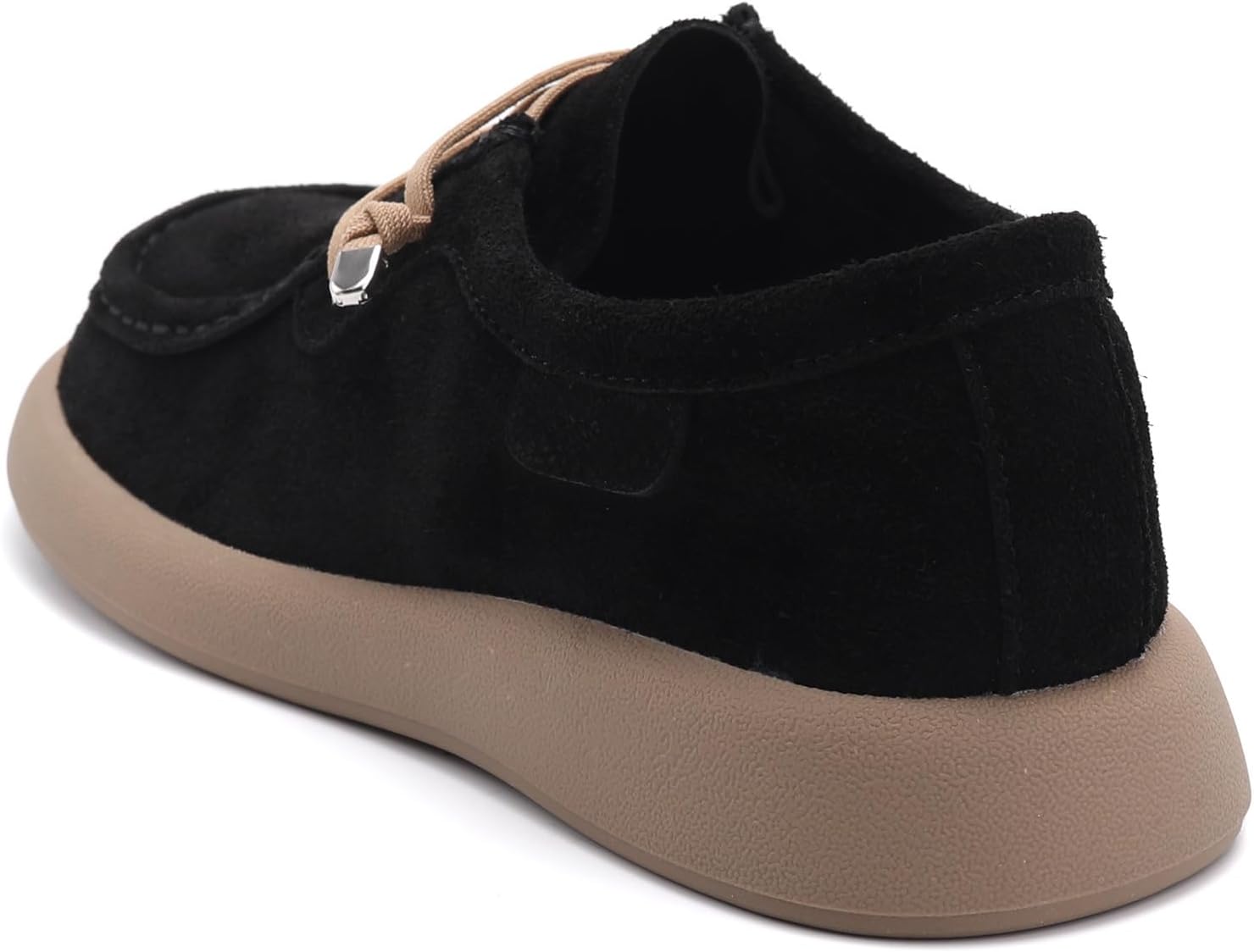 Women's Oxford Shoes Classic Lace-Up Loafers Leather Oxfords Comfortable Dressy Slip On Business Dress Shoes